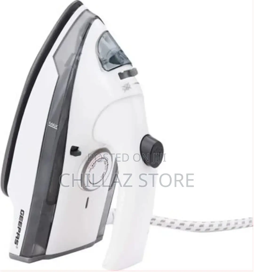 Geepas GSI7806 800W Dry Iron With Foldable Handle