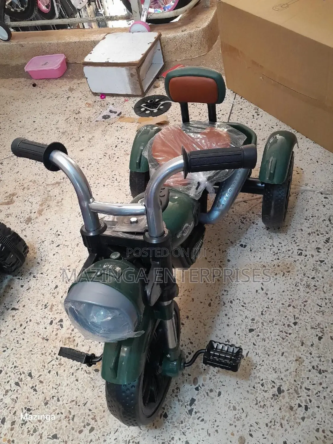New Fancy Kids Musical Tricycle With Cabin