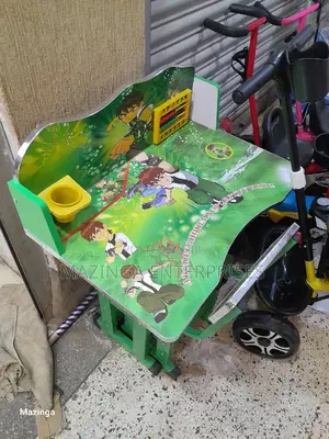 2in1 Kids Study Table With Chair