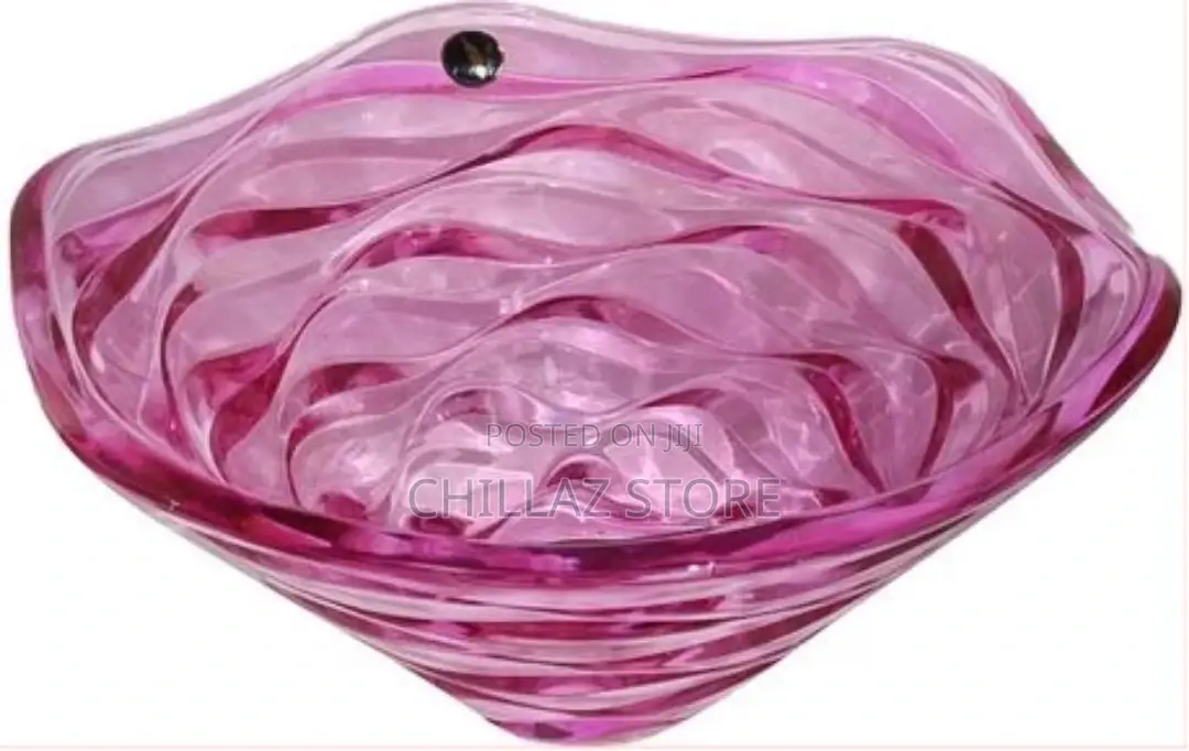Wavy Salad/Fruit Bowl – Pink