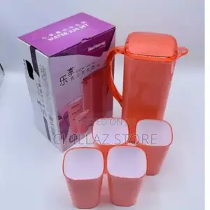 4 Piece Melamine Juice Cups and 1piece Jug Water Set-