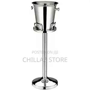 Stainless Steel Champaign,Wine Ice Bucket Stand Holder