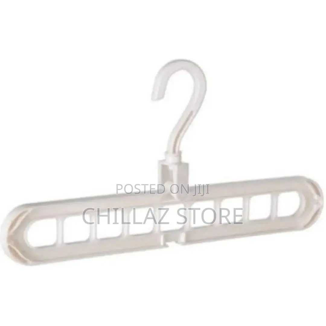 Lightbox
9 Hole Clothes Hanger Closet Organizer – Cream
