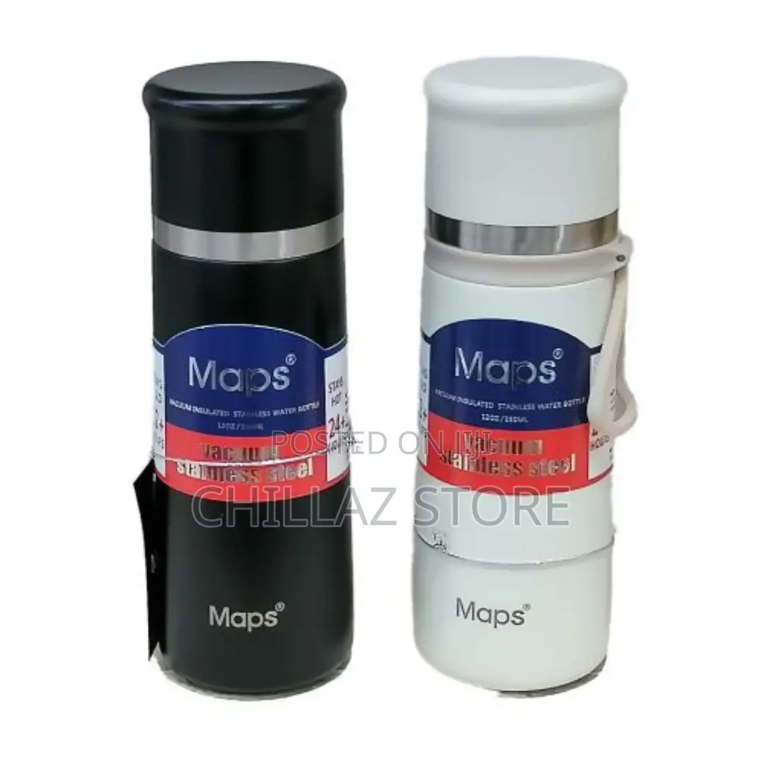 2PC, 350ml Vacuum Flasks Outdoor Thermos Bottles Gift Set