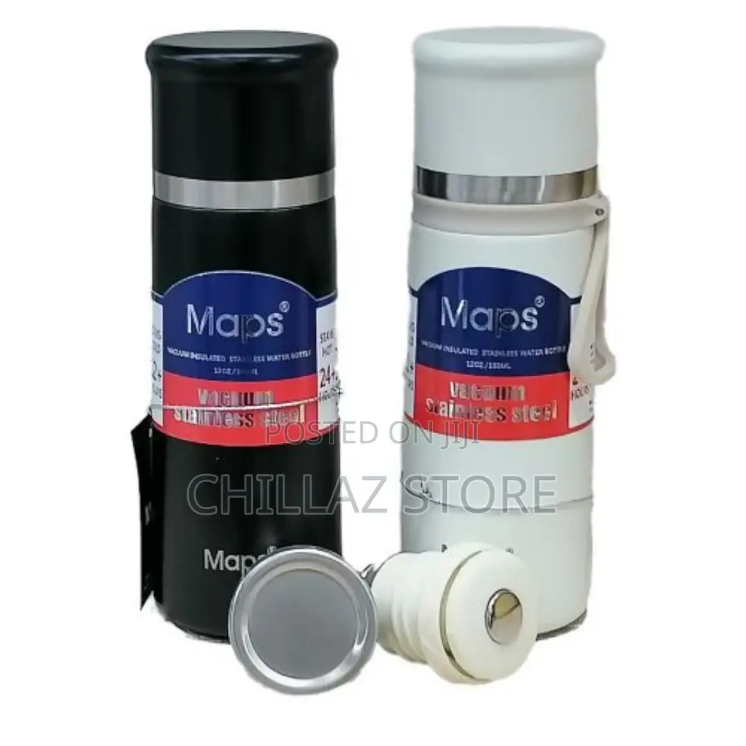2PC, 350ml Vacuum Flasks Outdoor Thermos Bottles Gift Set