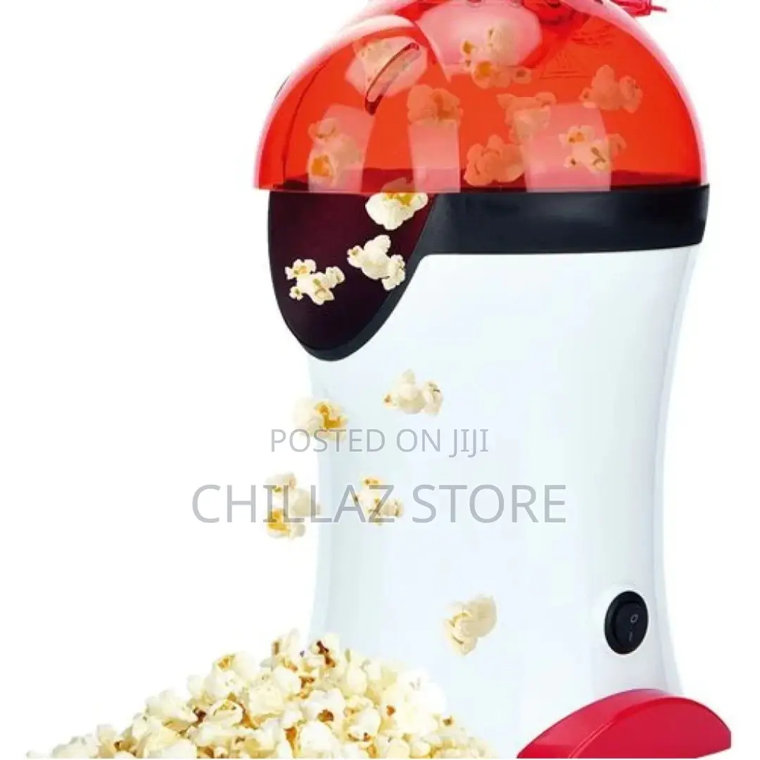 Electric Popcorn Maker Popper Machine – Red