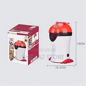 Electric Popcorn Maker Popper Machine – Red
