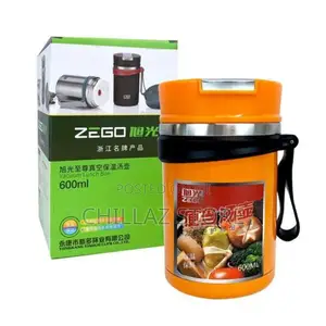 0.6L Steel Food Flask Lunch Box Storage Container