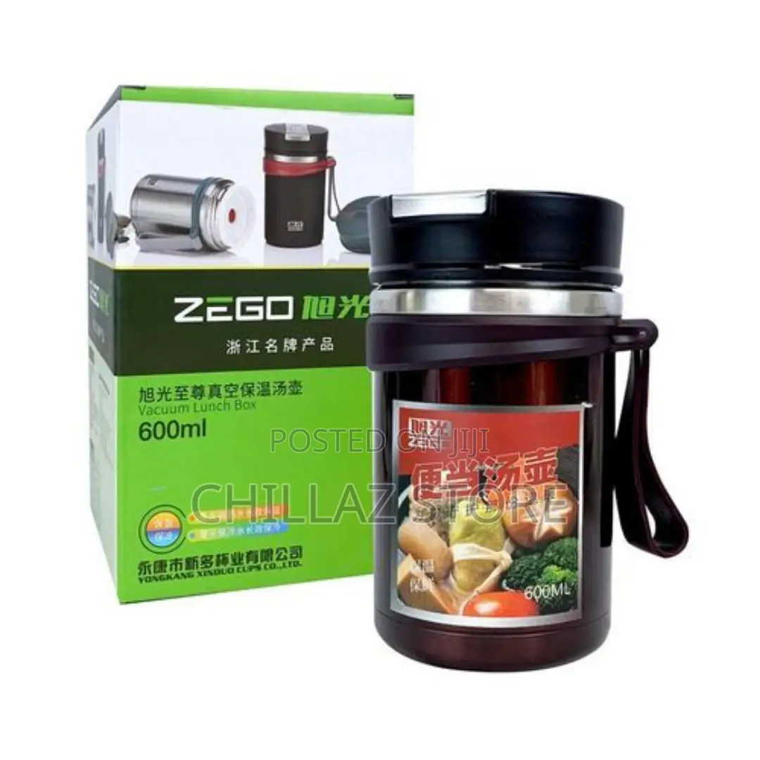 0.6L Steel Food Flask Lunch Box Storage Container