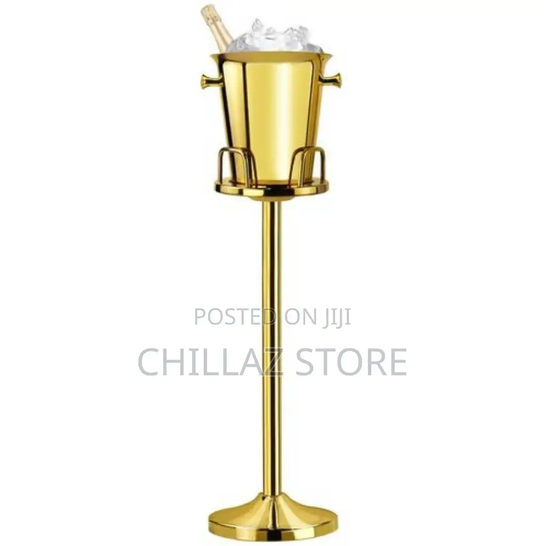 Wine Champagne Ice Bucket Stand Rack Without the Bucket
