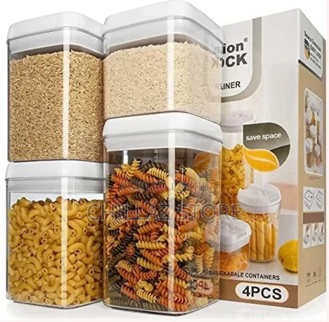Easy Lock Square Airtight Kitchen Storage Containers