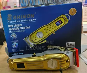 Shinon LCD Trimmer Professional Electric Hair Clipper