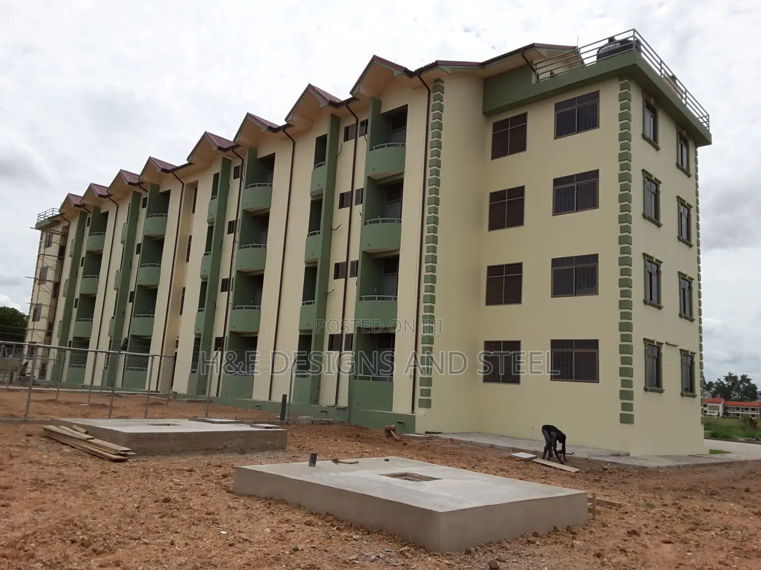 Build Apartments With Steel Frame Construction