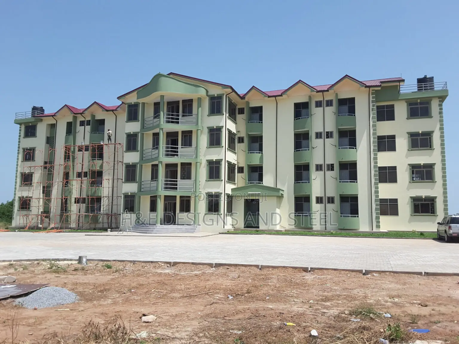 Build Apartments With Steel Frame Construction