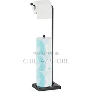 Toilet Paper Holder Stand Tissue Rack Storage