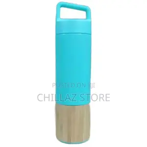Double Wall Bamboo Insulated Vacuum Flask