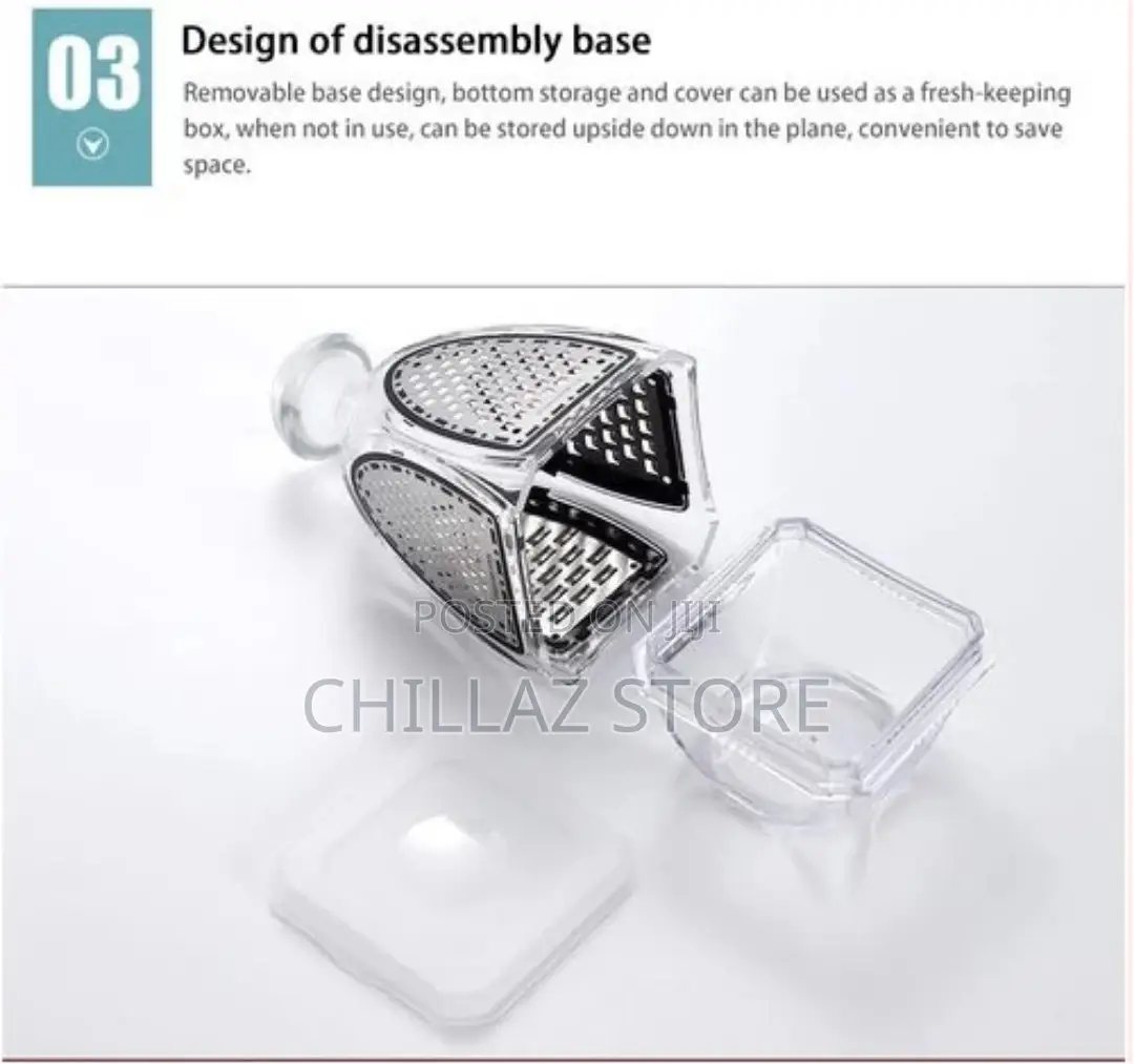 Multi Function 4 Blade Grater for Vegetables Potato