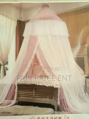 Double Layer Mosquito Net.5*6.( Cream)