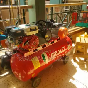 Air Compressor Fuel and Electric 200ltrs