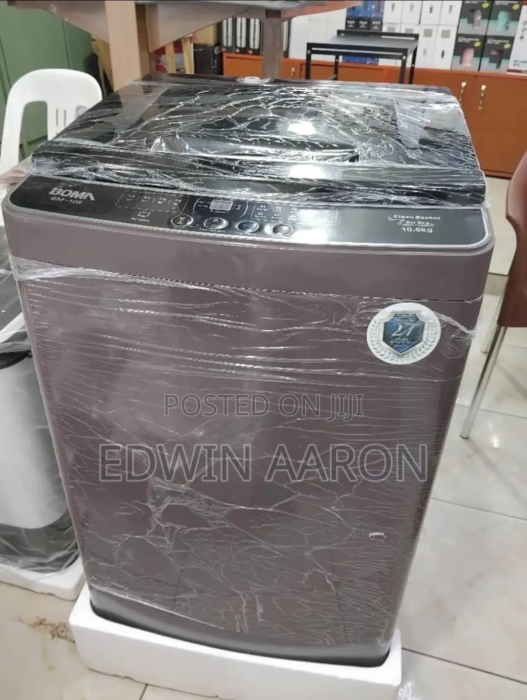 Boma Top Loader Washing Machine 10.6kgs