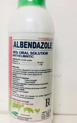 Albendazole Animal Deworming Suspension 1litre
