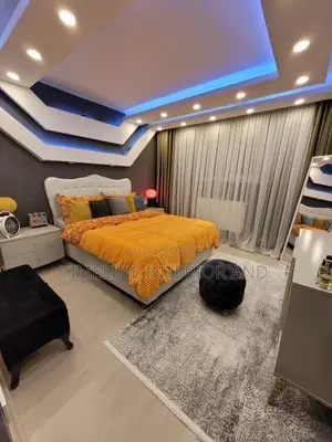 Flashing Bedroom Gypsum Ceiling.