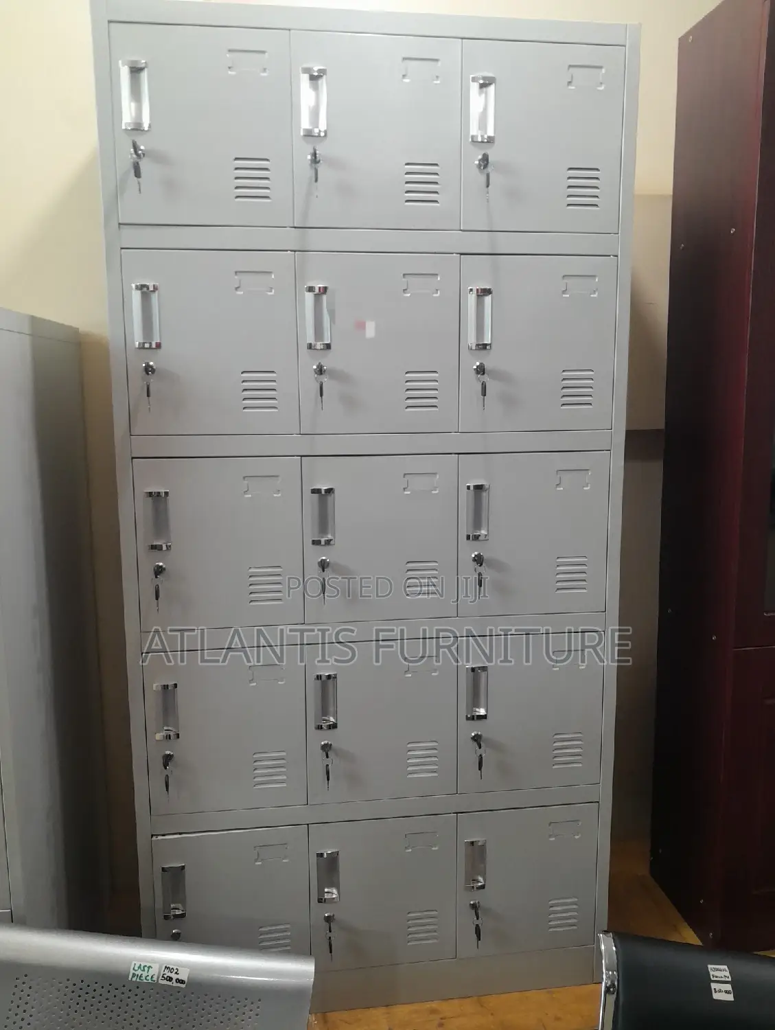 An Executive Cabinet With Fifteen Lockable Drawers