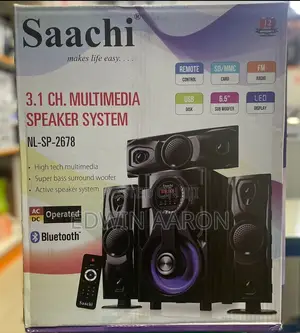 Saachi 3.1 Multimedia Speaker System
