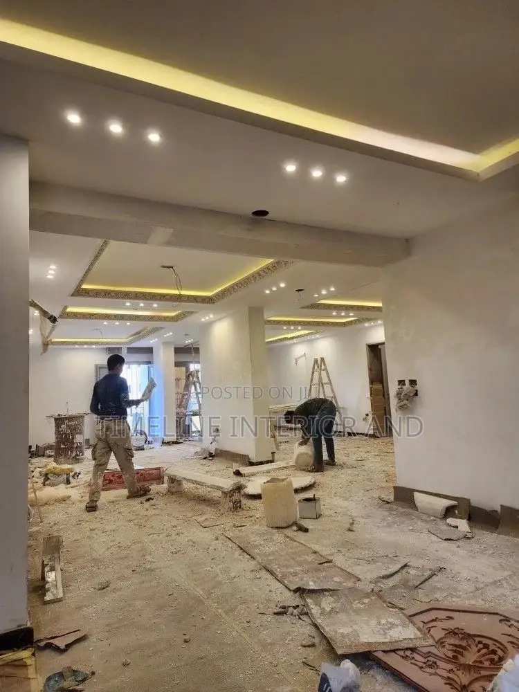 Plasterboard Gypsum Ceiling.