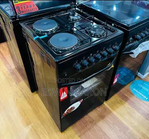 GL Black 2+2 Dual Oven / 2 Gas Burners and 2 Hotplates