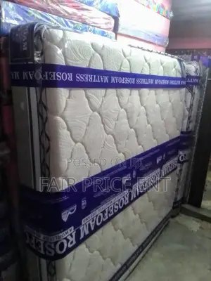 Double Layer Spring Mattress.6*6*10 Inches.( White)