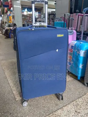 Original Cloth Suitcases by Prince.Large.( Blue,)