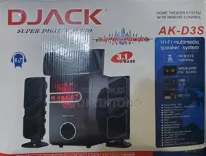 Djack Woofer With Bluetooth, Fm Radio and Deep Bass