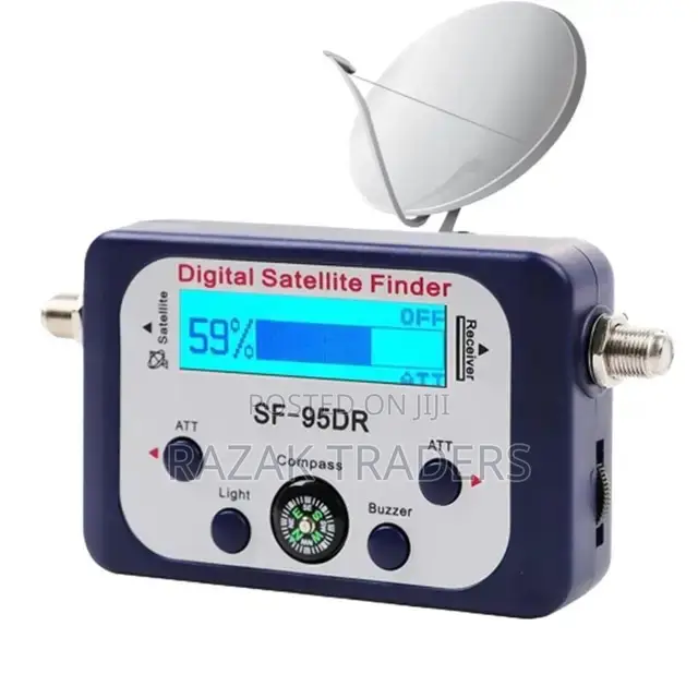 Digital Satellite Finder/Meter Digital Signal Receiver