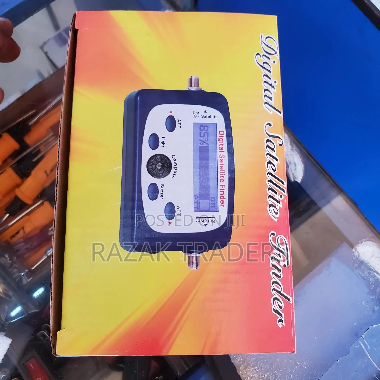 Digital Satellite Finder/Meter Digital Signal Receiver