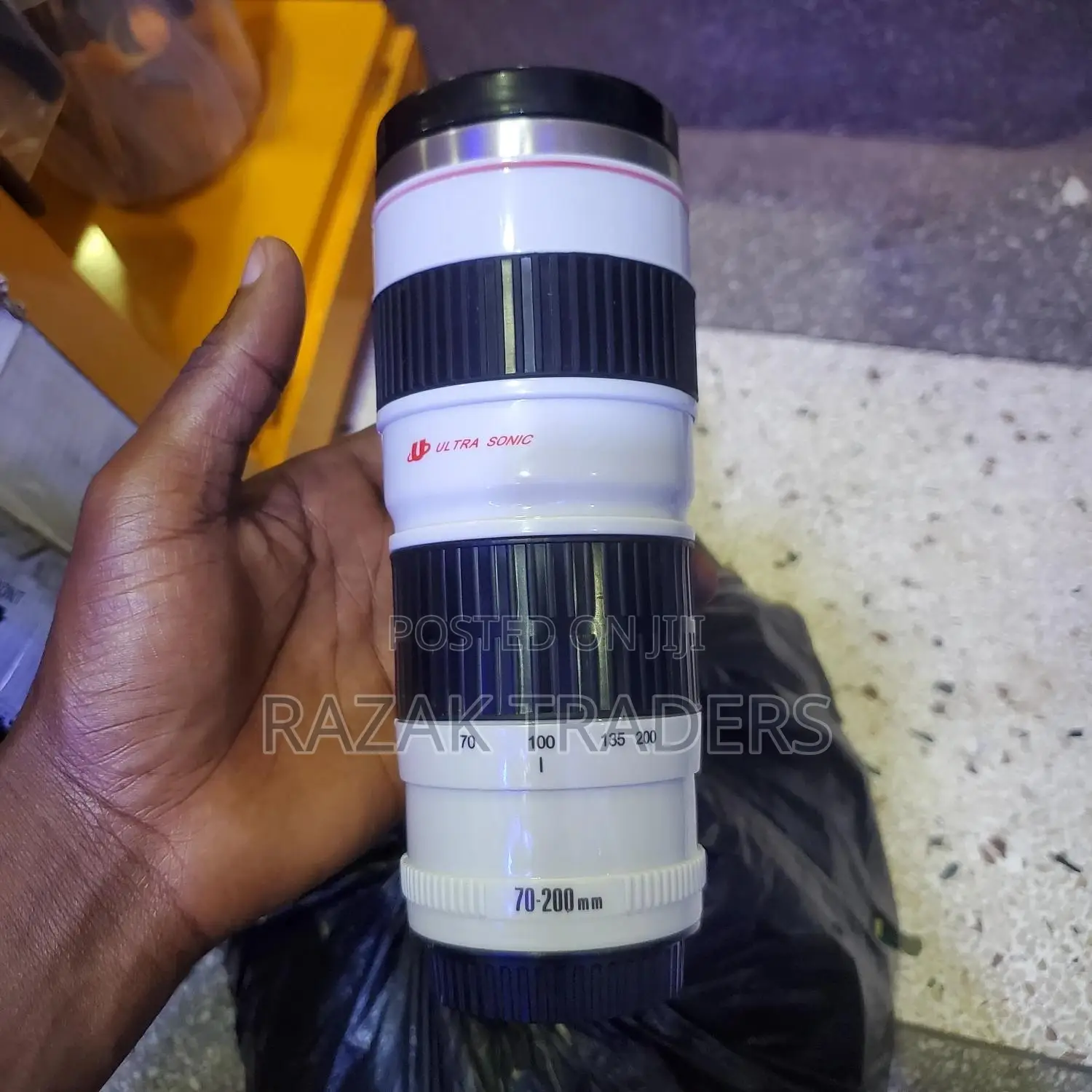 Camera Lens Mug/Cup Off-White With Capicity 350ml