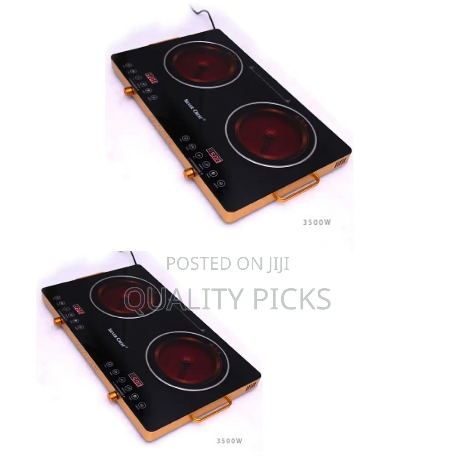 Electric Sliver Crest Hot Plate