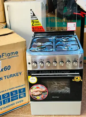 Blueflame Cooker 3gas + 1electric 60x60cm Made in Turkey