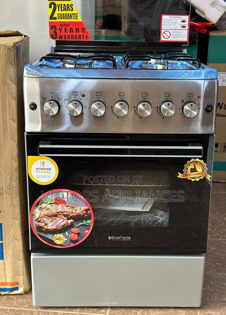 Blueflame Cooker 3gas + 1electric 60x60cm Made in Turkey