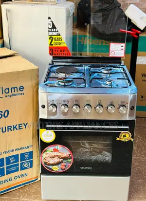 Brand New Blueflame Cooker Turkish Make 3+1 60x60cm