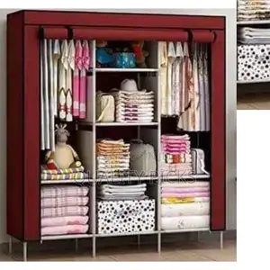 Portable Wooden Wardrobe