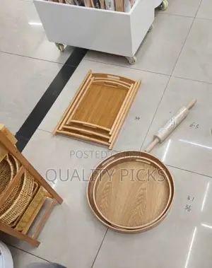 Brand Wooden Tray Set