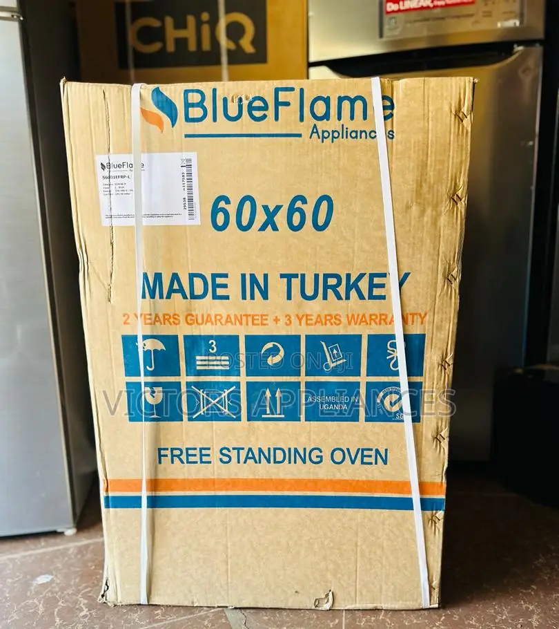 Turkish Blueflame Cooker 60x60cm 3gas 1electric