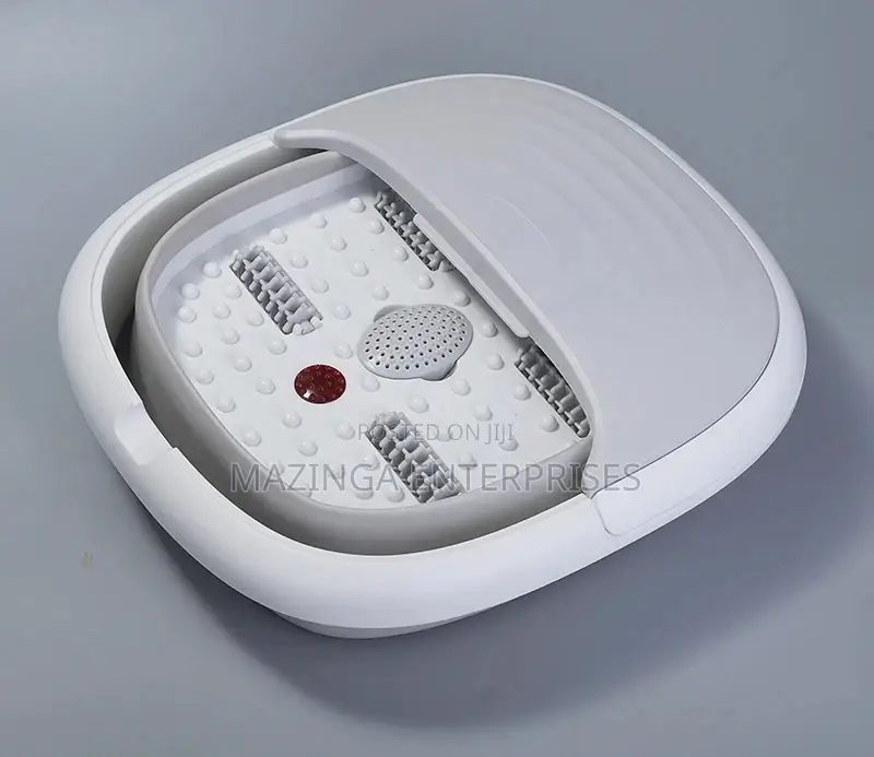 Foldable Self Heating Foot Bath Massager With Bubble Steam
