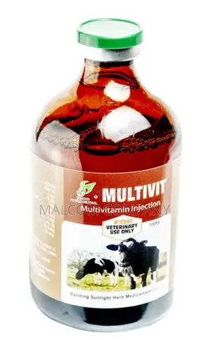 Animal Multi-Vitamin Injection for Cows, Goats, Pigs, Sheep