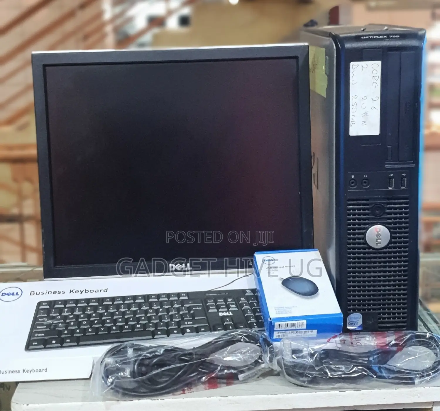 Desktop Computer Dell OptiPlex 780 2GB Intel Core 2 Duo HDD 250GB