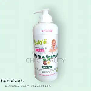 Baby Natural Camellia Oil Wash Shampoo 1000ml