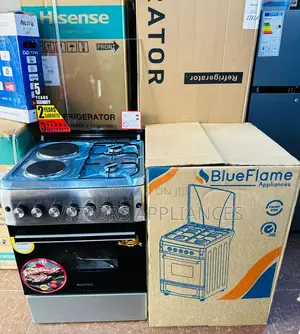Blueflame Cooker 2 Gas 2 Electric 60x60cm MADE IN TURKEY