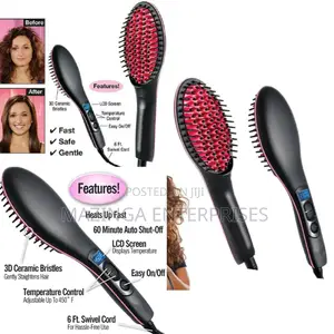 Simply Straight Electric Hair Straightening Brush