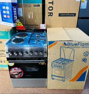 Blueflame Cooker 2+2 60x60cm Stainless Steel Made in Turkey
